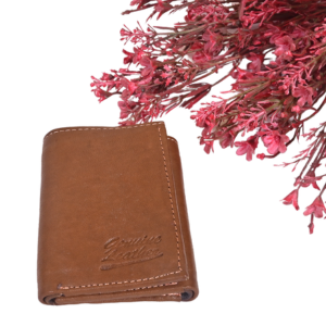 Leather Basics Light Brown Wallet